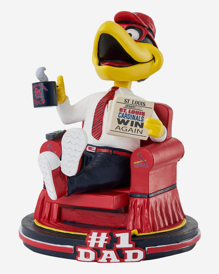 Fredbird St Louis Cardinals Mascot No 1 Dad Bobblehead FOCO - FOCO.com