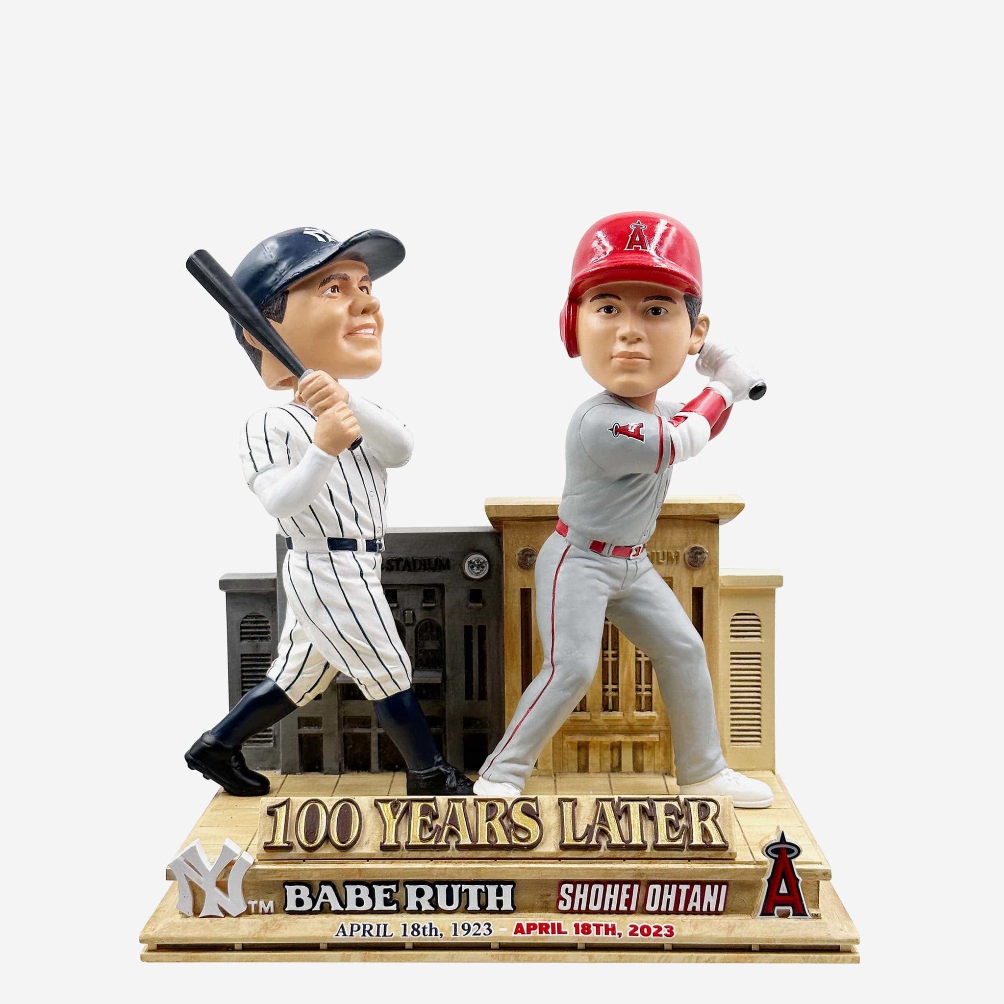 MLB - On April 18, 1923, Babe Ruth's Yankees opened the