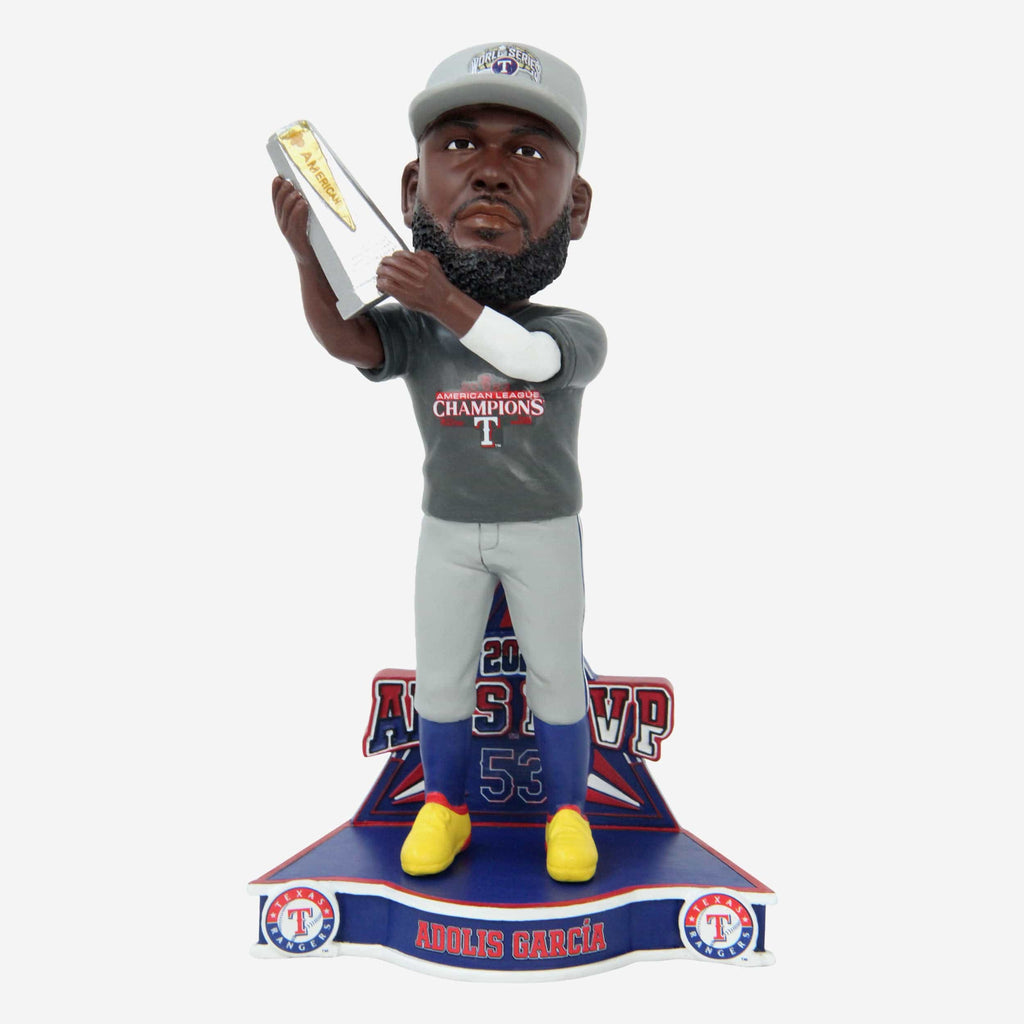 Adolis García Texas Rangers 2023 ALCS MVP Bobblehead FOCO