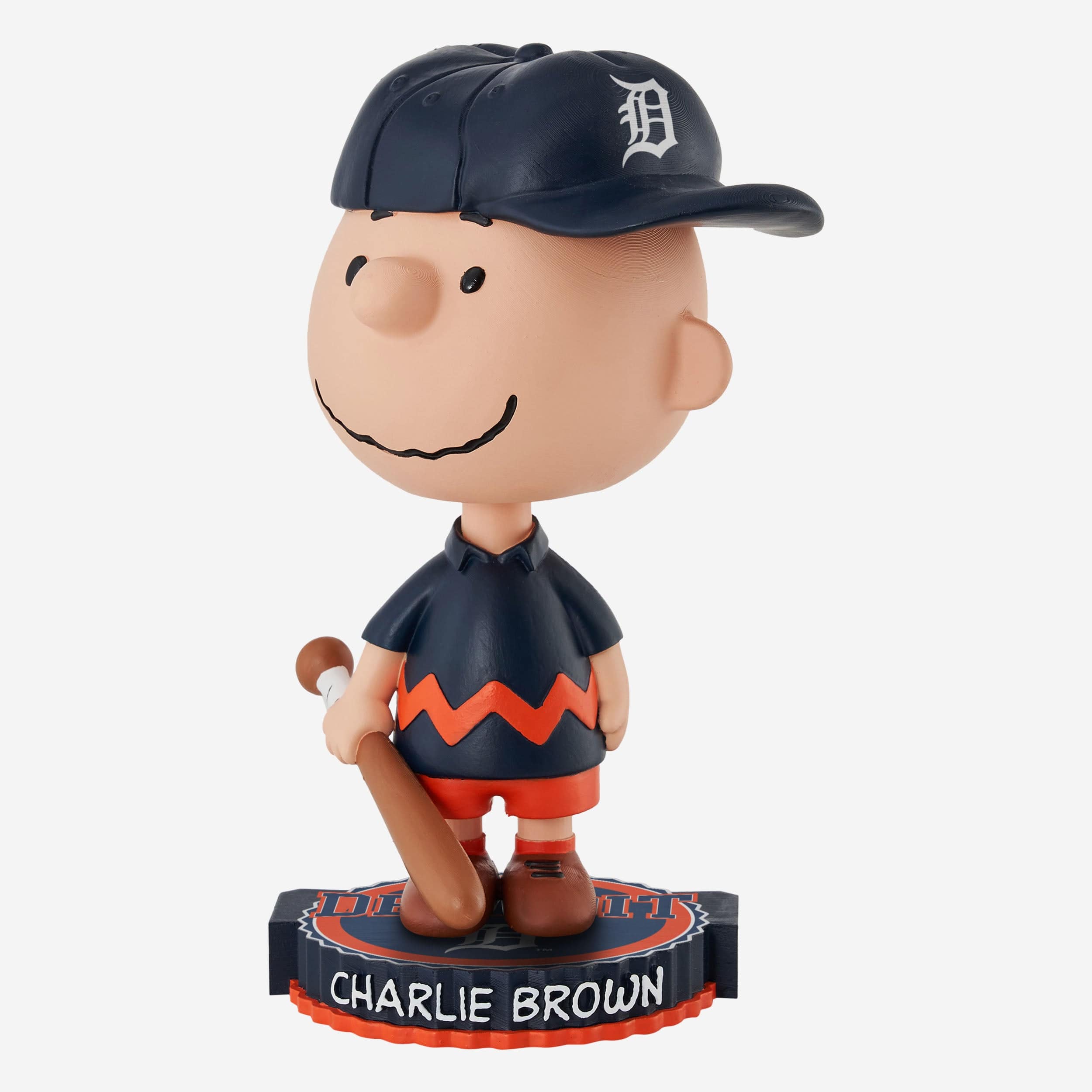 Detroit Tigers Charlie Brown Peanuts Bighead Bobblehead FOCO