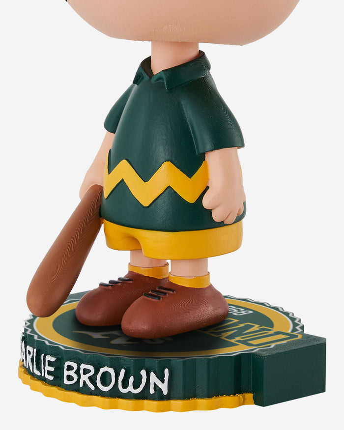 Oakland Athletics Charlie Brown Peanuts Bighead Bobblehead FOCO - FOCO.com