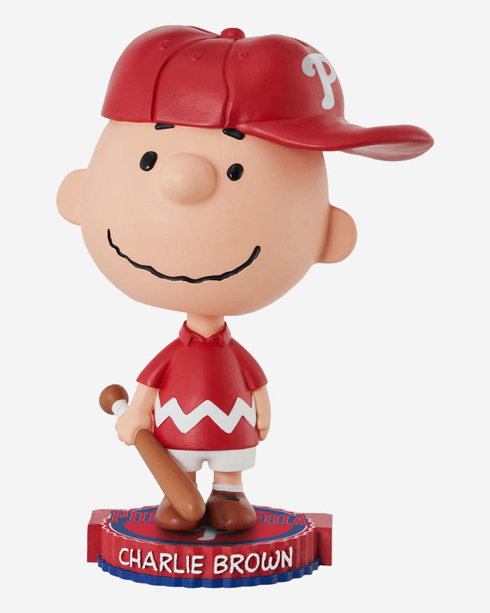 Philadelphia Phillies Charlie Brown Peanuts Bighead Bobblehead FOCO - FOCO.com