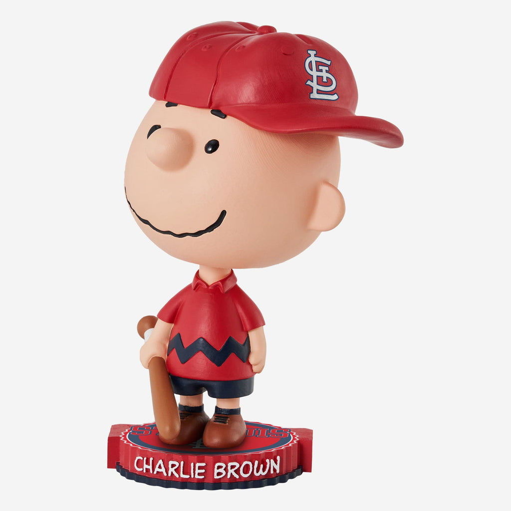 St Louis Cardinals Charlie Brown Peanuts Bighead Bobblehead FOCO