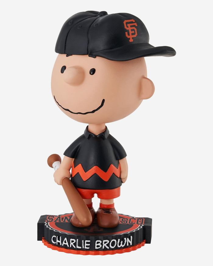 San Francisco Giants Charlie Brown Peanuts Bighead Bobblehead FOCO