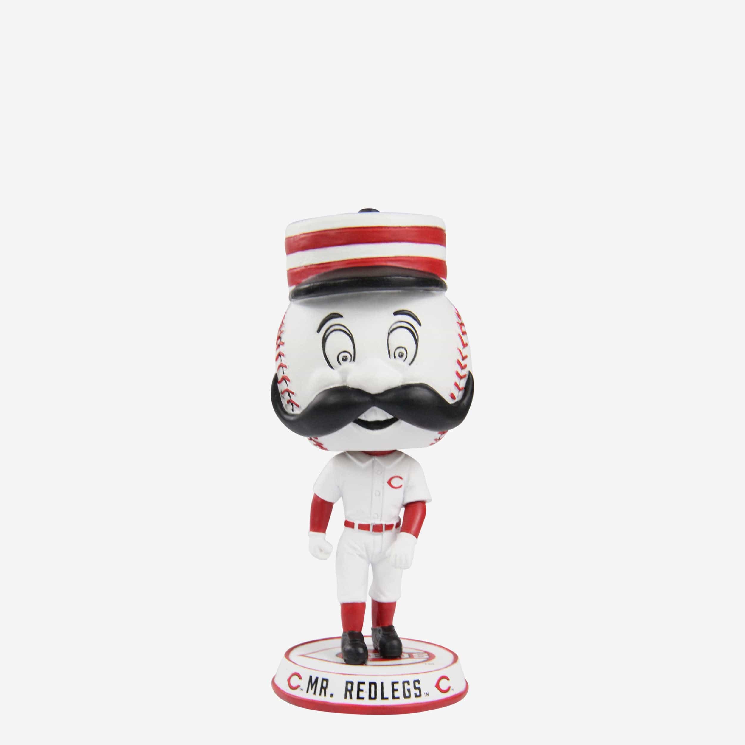 Mr Redlegs Cincinnati Reds 2023 City Connect Field Stripe Mascot Bighe FOCO