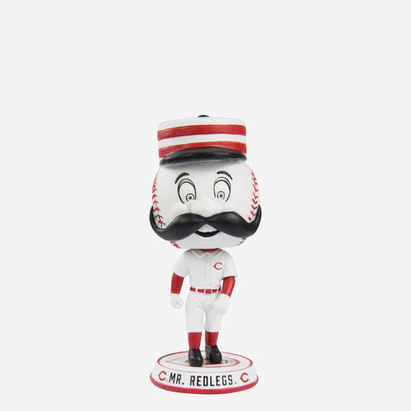 Mr Redlegs Cincinnati Reds 2023 City Connect Field Stripe Mascot Bighead  Bobblehead