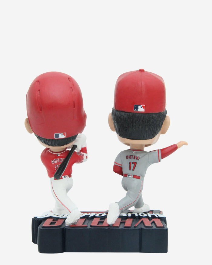 Shohei Ohtani Los Angeles Angels What A Day Dual Mini Bighead Bobblehead FOCO - FOCO.com