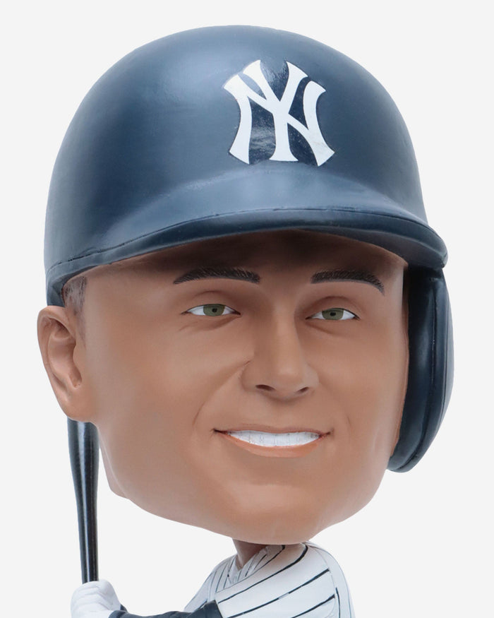 Derek Jeter New York Yankees Field Stripe Bighead Bobblehead Officially Licensed by MLB