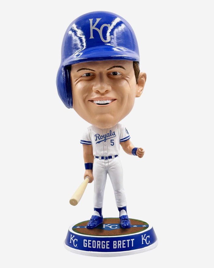 George Brett Kansas City Royals Field Stripe Bighead Bobblehead FOCO - FOCO.com