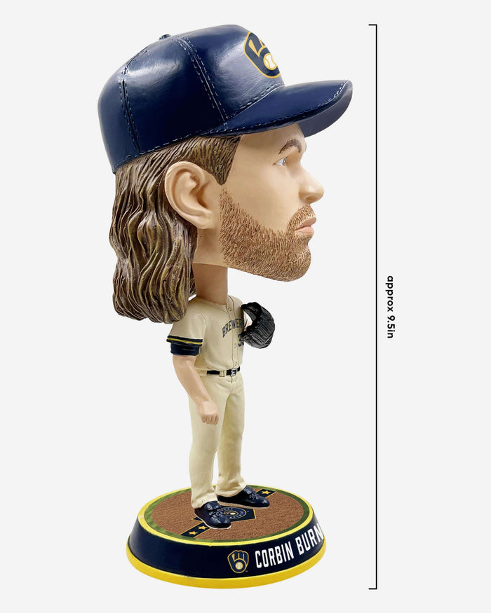 Corbin Burnes Milwaukee Brewers 2022 City Connect Bobblehead FOCO