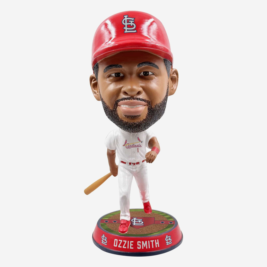 Ozzie Smith St Louis Cardinals Field Stripe Bighead Bobblehead FOCO