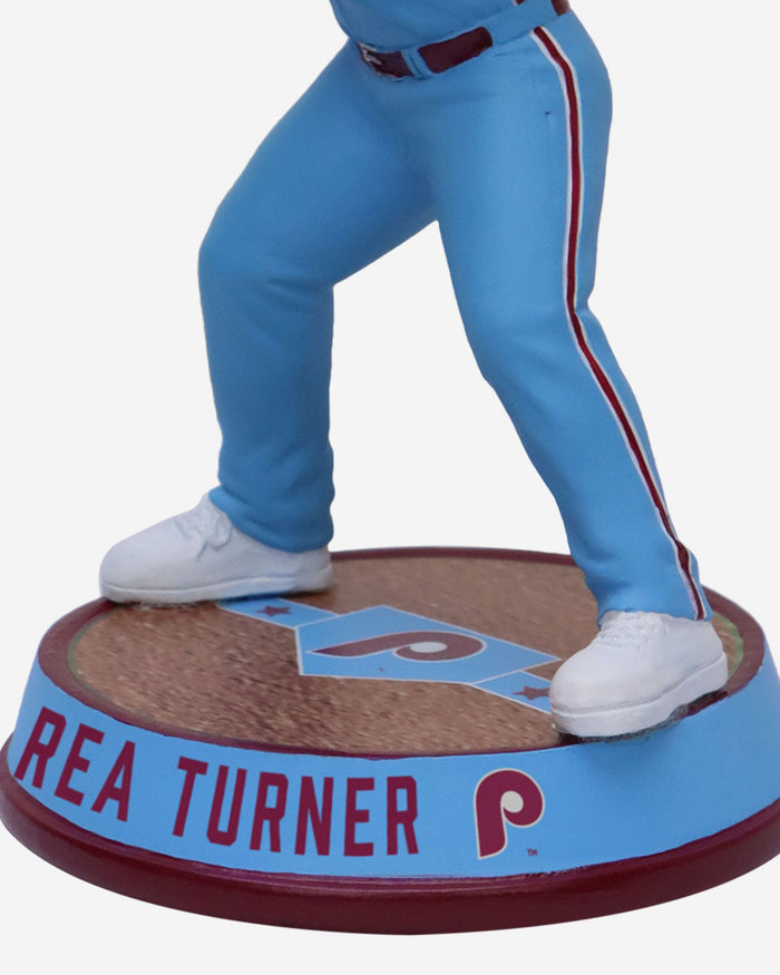 Trea Turner Philadelphia Phillies Powder Blue Uniform Field Stripe Bighead Bobblehead Officially Licensed by MLB