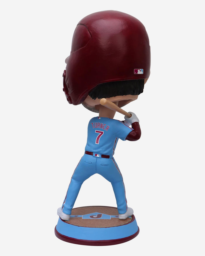 Trea Turner Philadelphia Phillies Powder Blue Uniform Field Stripe Bighead Bobblehead Officially Licensed by MLB