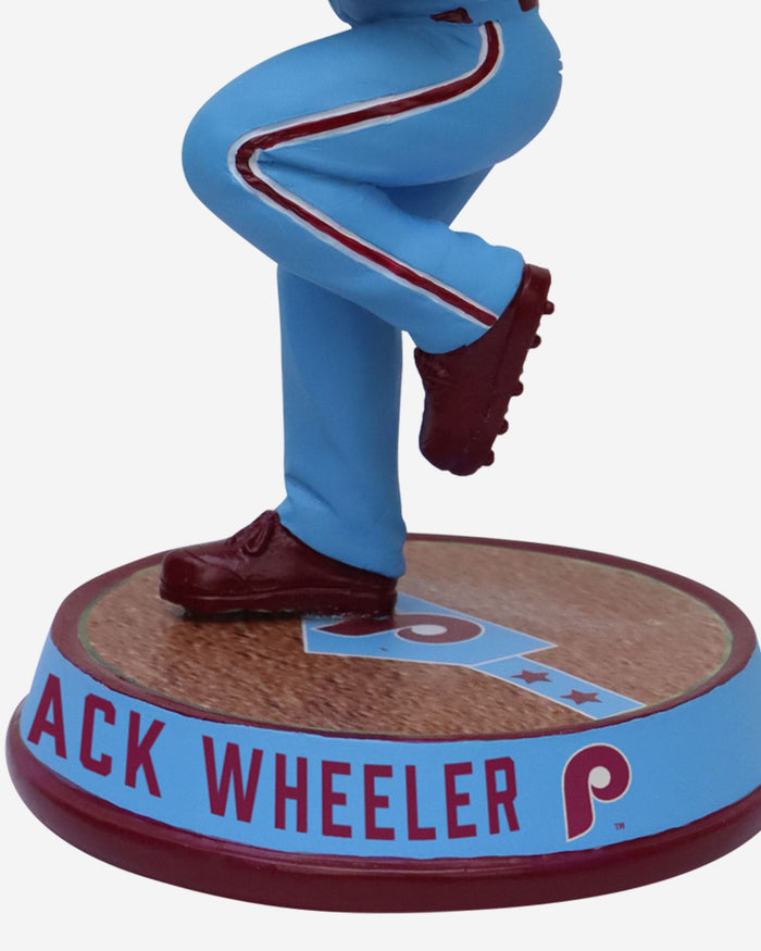 Zack Wheeler Philadelphia Phillies Powder Blue Uniform Field Stripe Bighead Bobblehead FOCO - FOCO.com