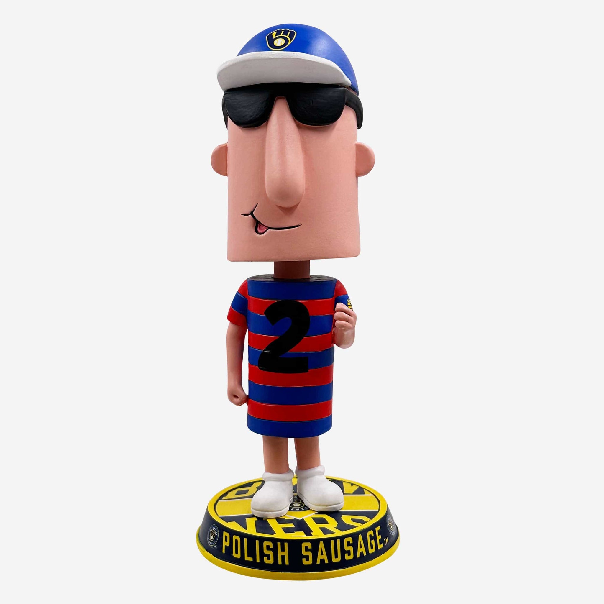 Hot Dog Milwaukee Brewers Racing Sausages Field Stripe Mascot