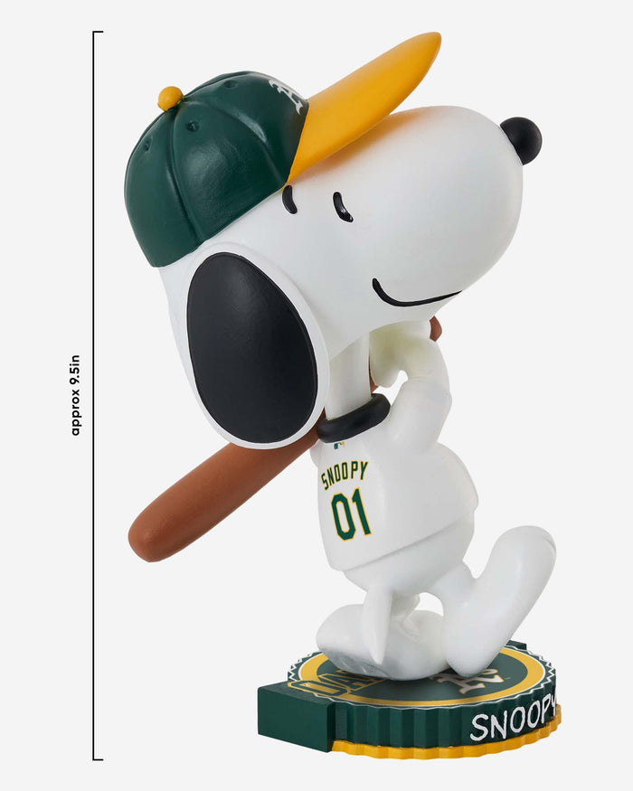 Oakland Athletics Snoopy Peanuts Bighead Bobblehead FOCO - FOCO.com