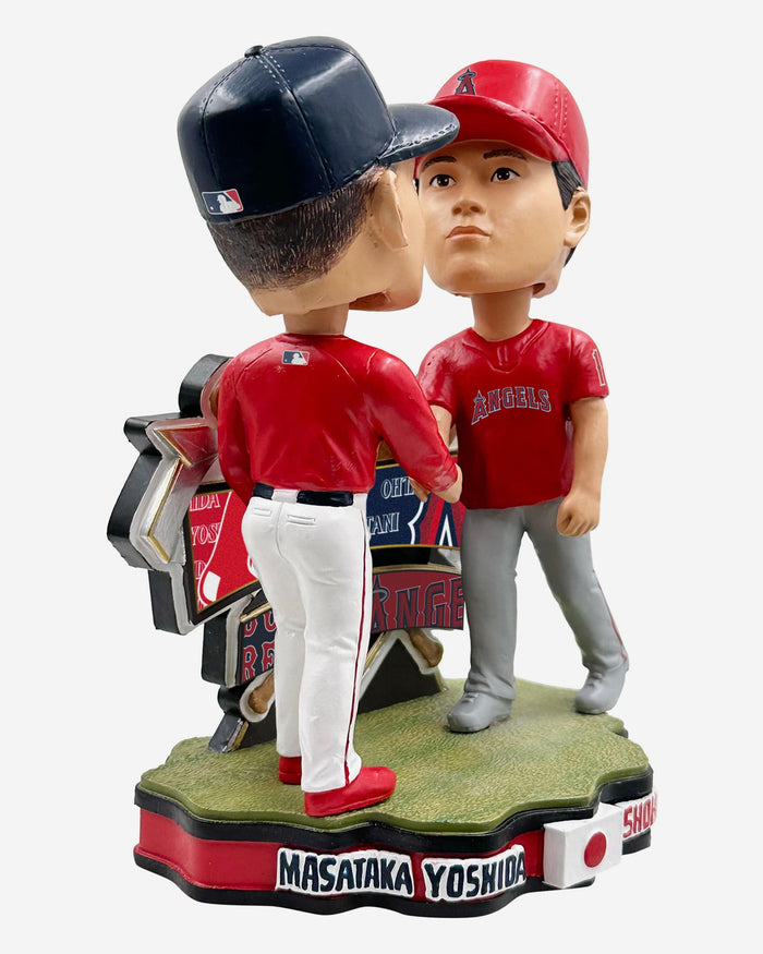 Shohei Ohtani & Masataka Yoshida Los Angeles Angels & Boston Red Sox Dual Bobblehead FOCO - FOCO.com