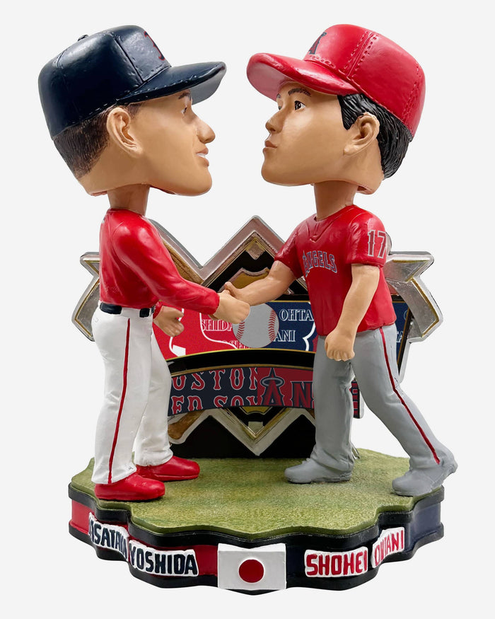 Shohei Ohtani & Masataka Yoshida Los Angeles Angels & Boston Red Sox Dual Bobblehead FOCO - FOCO.com