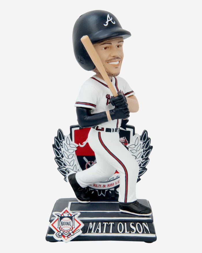 Matt Olson Atlanta Braves 2023 National League Home Run & RBI Leader Bobblehead FOCO - FOCO.com