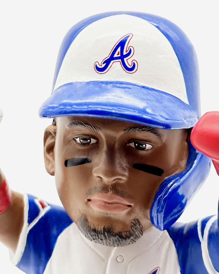 Ronald Acuna Jr Atlanta Braves Franchise Single-Season Stolen Base Record Bobblehead FOCO - FOCO.com