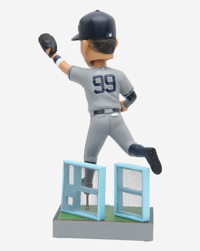 Aaron Judge New York Yankees Wall Busting Catch Bobblehead FOCO - FOCO.com