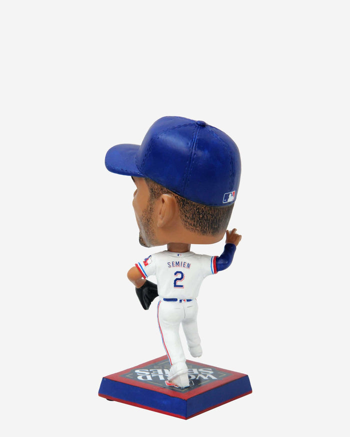 Marcus Semien Texas Rangers World Series Mini Bighead Bobblehead FOCO - FOCO.com