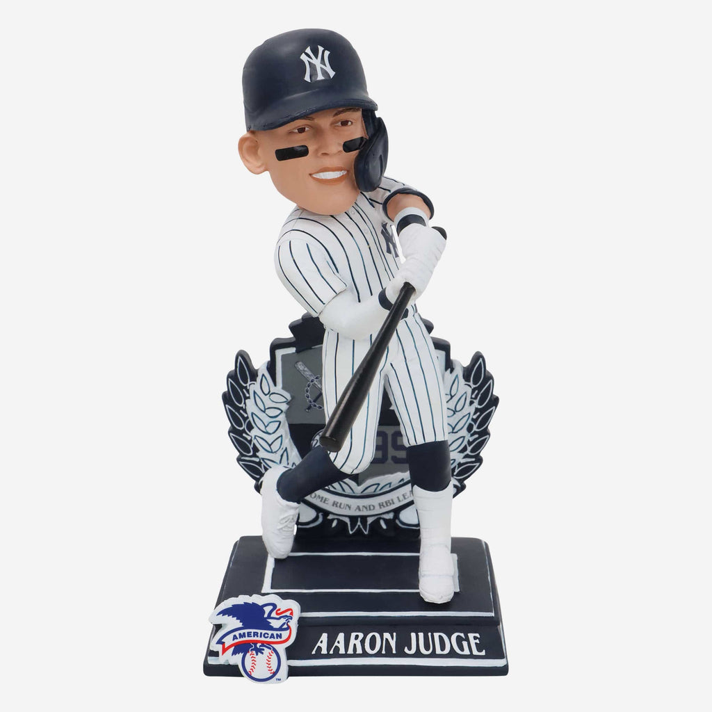 Aaron Judge New York Yankees 2024 American League Home Run & RBI Leader Bobblehead