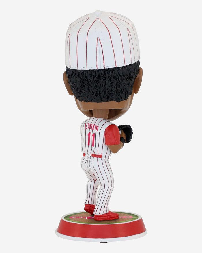 Barry Larkin Cincinnati Reds Field Stripe Bighead Bobblehead FOCO - FOCO.com