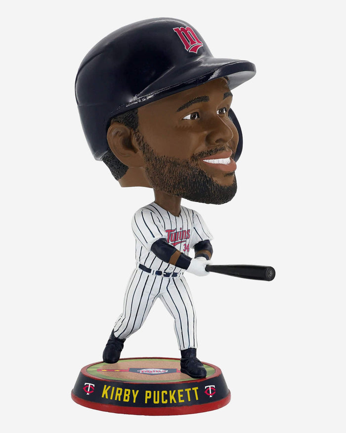 Kirby Puckett Minnesota Twins Field Stripe Bighead Bobblehead FOCO - FOCO.com