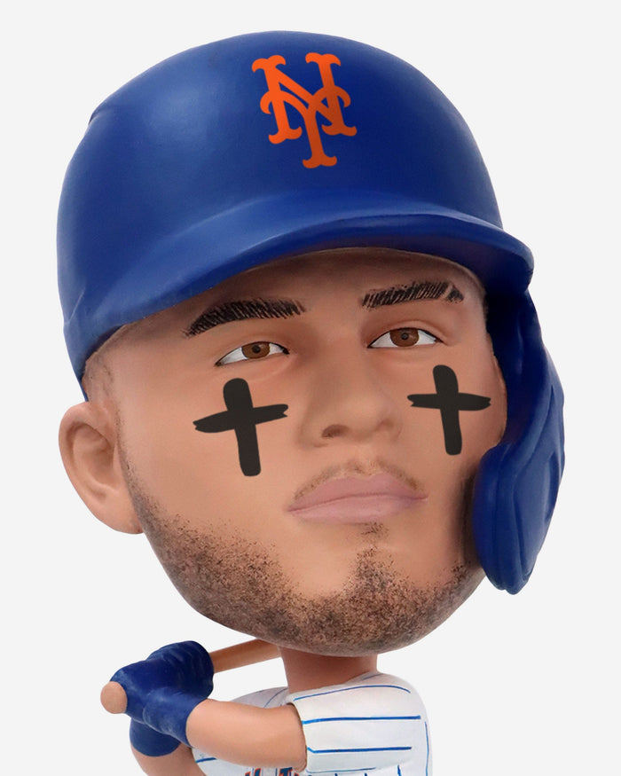 Francisco Alvarez New York Mets Stadium Base Bighead Bobblehead FOCO - FOCO.com