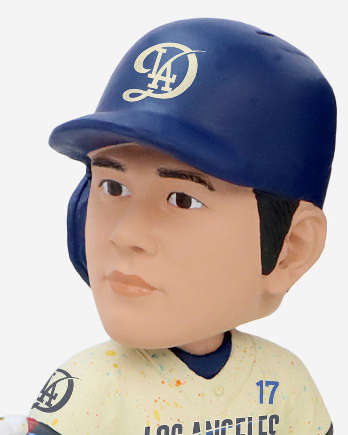 Shohei Ohtani & Freddie Freeman & Mookie Betts Los Angeles Dodgers 2024 City Connect Triple Bobblehead FOCO - FOCO.com