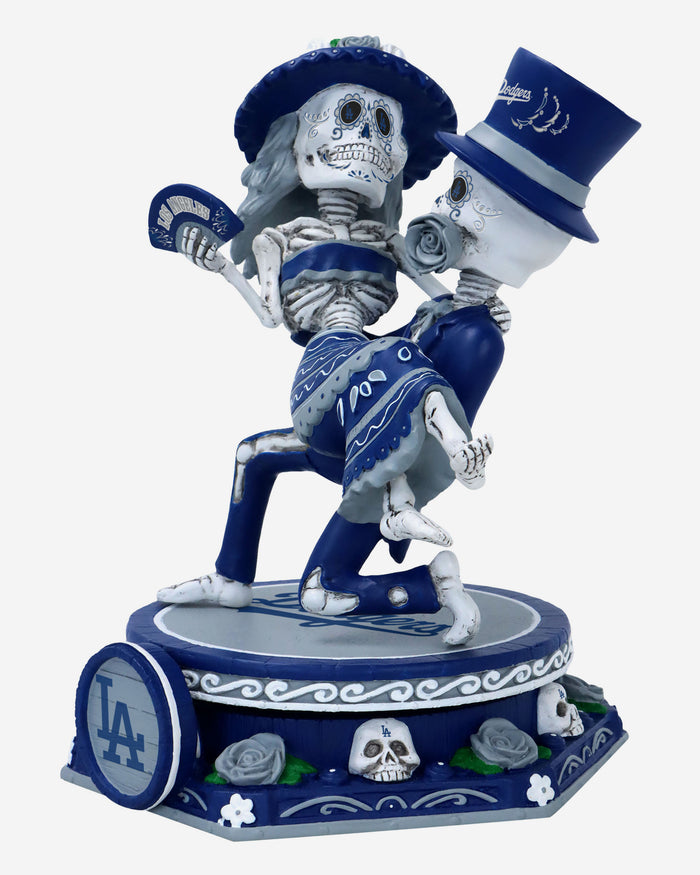 Los Angeles Dodgers Calavera Couple Dual Spinner Bobblehead FOCO - FOCO.com