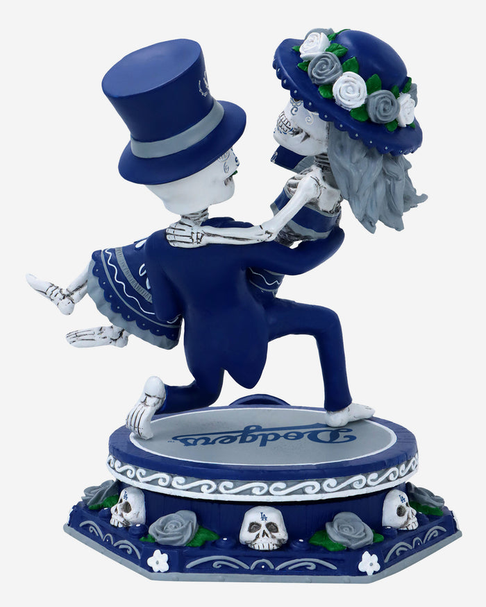 Los Angeles Dodgers Calavera Couple Dual Spinner Bobblehead FOCO - FOCO.com