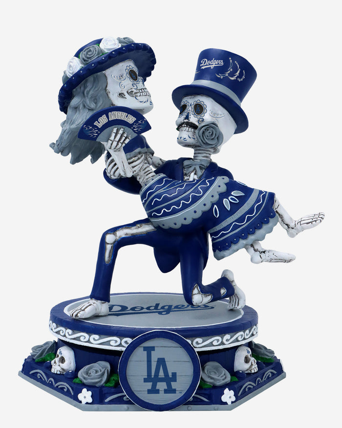 Los Angeles Dodgers Calavera Couple Dual Spinner Bobblehead FOCO - FOCO.com