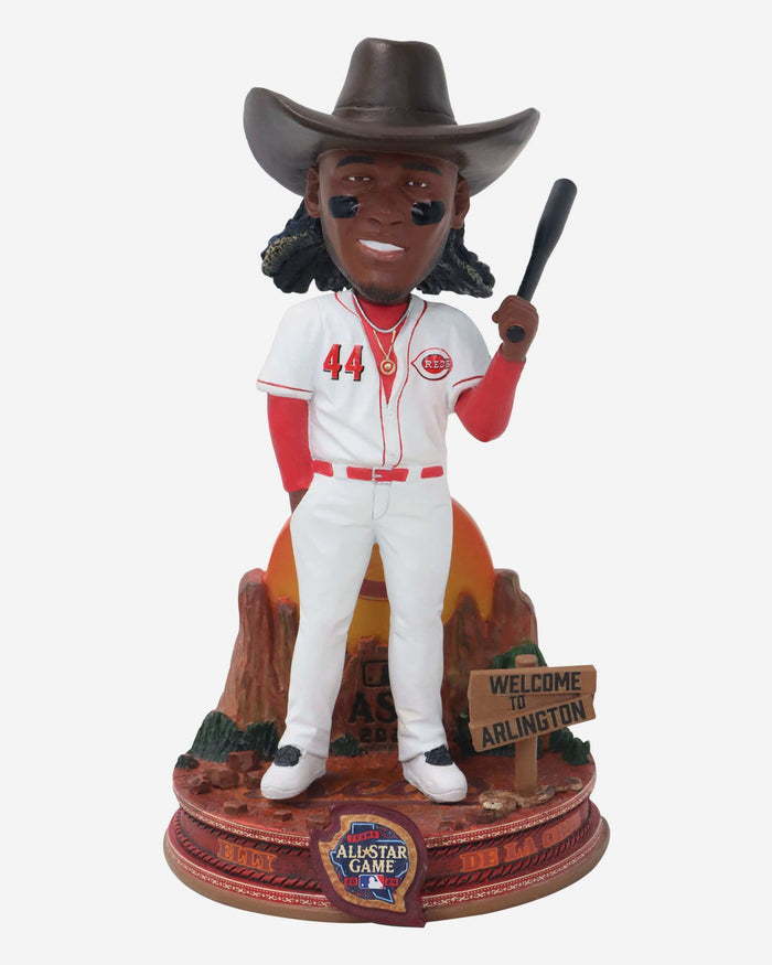 Elly De La Cruz Cincinnati Reds 2024 All-Star Cowboy Bobblehead FOCO - FOCO.com