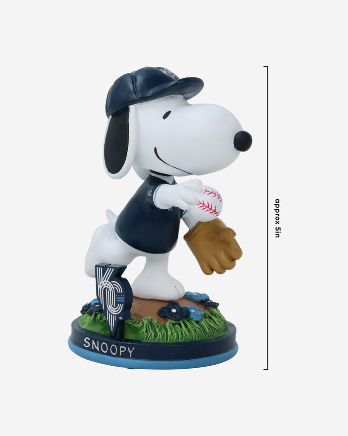 Kansas City Royals Snoopy Peanuts City Connect Bobblehead FOCO - FOCO.com