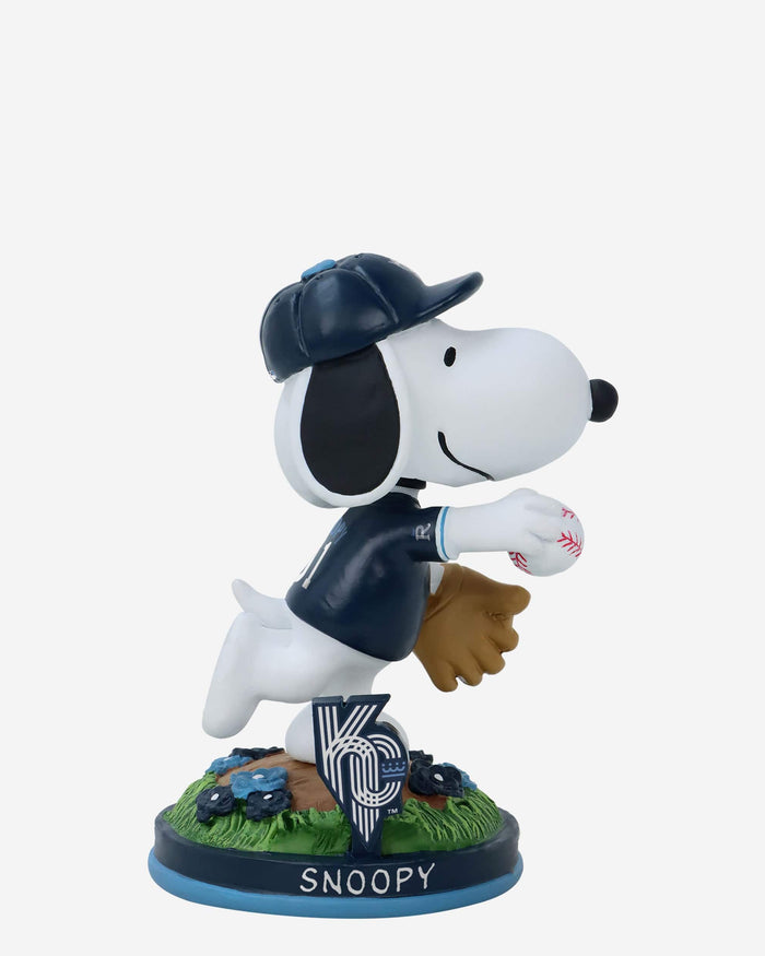 Kansas City Royals Snoopy Peanuts City Connect Bobblehead FOCO - FOCO.com