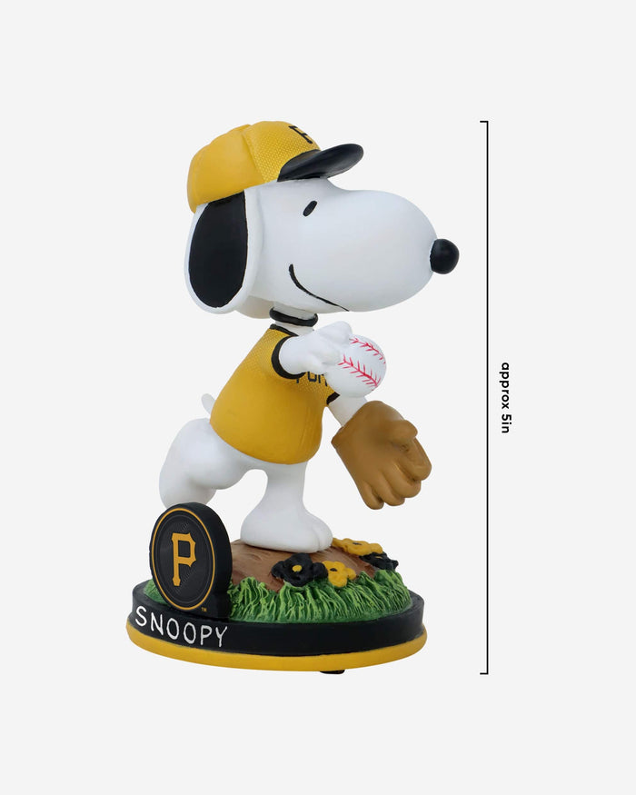 Pittsburgh Pirates Snoopy Peanuts City Connect Bobblehead FOCO - FOCO.com