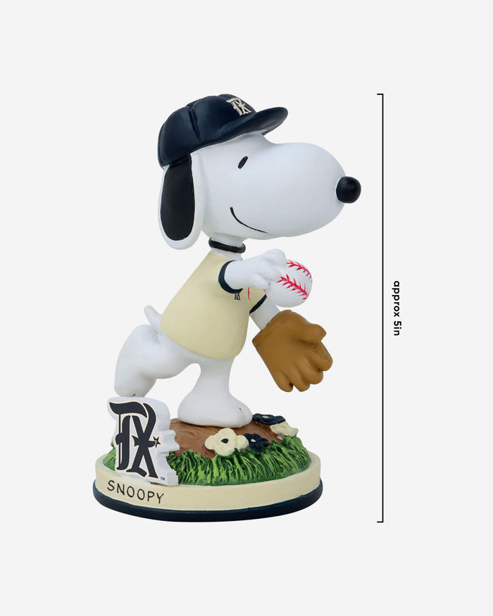 Texas Rangers Snoopy Peanuts City Connect Bobblehead FOCO - FOCO.com