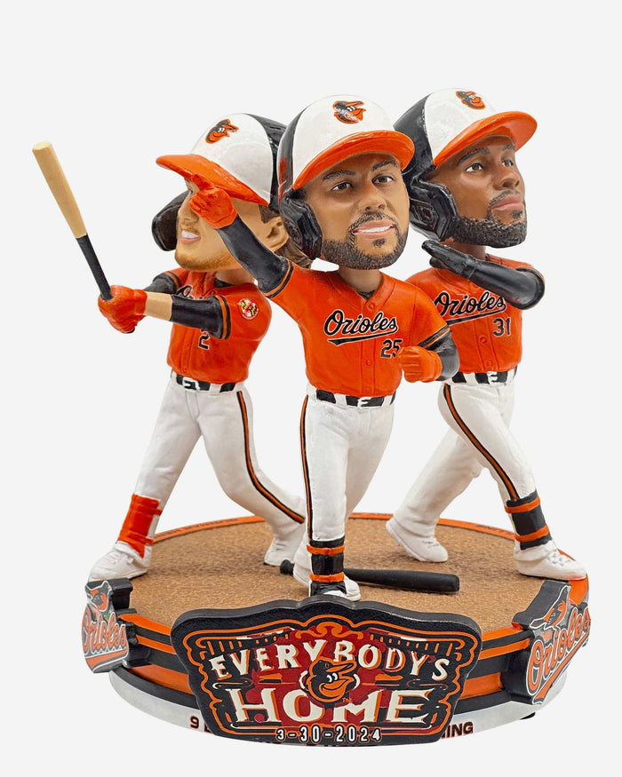 Baltimore Orioles Everybody Home Mini Bobblehead Scene FOCO - FOCO.com