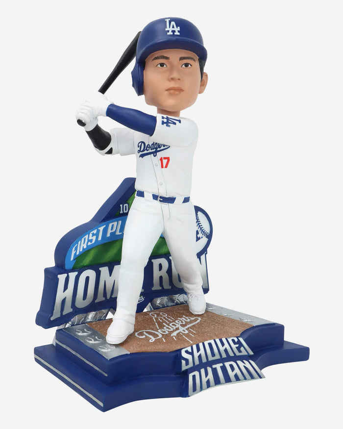 Shohei Ohtani Los Angeles Dodgers First Career Playoff Home Run Bobblehead FOCO - FOCO.com