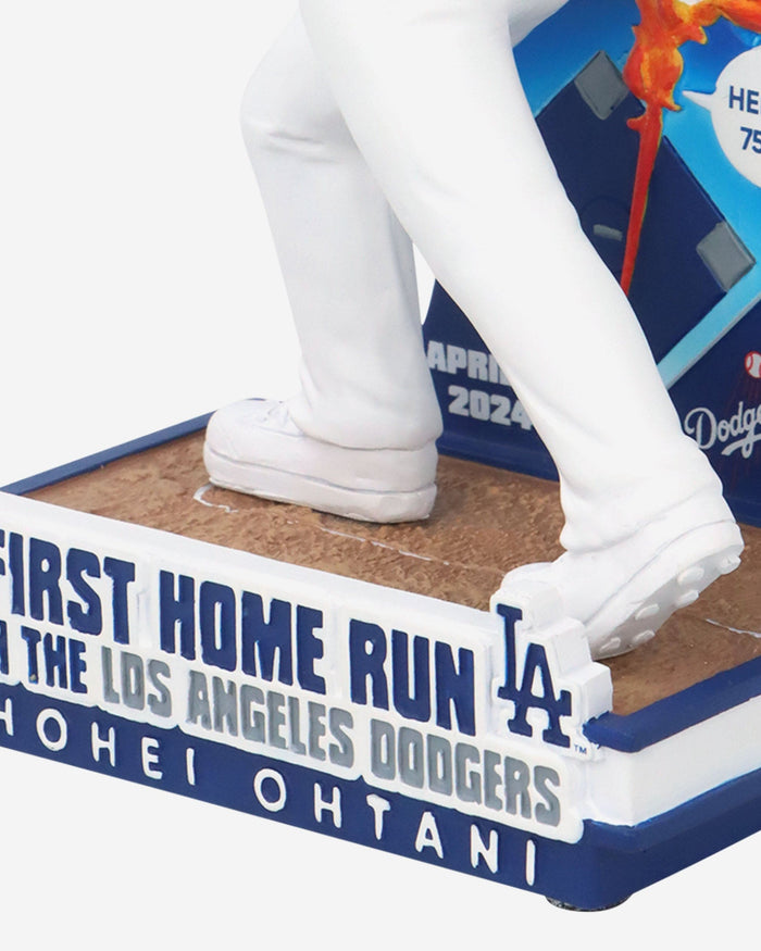 Shohei Ohtani Los Angeles Dodgers First Dodger Home Run Bobblehead FOCO - FOCO.com