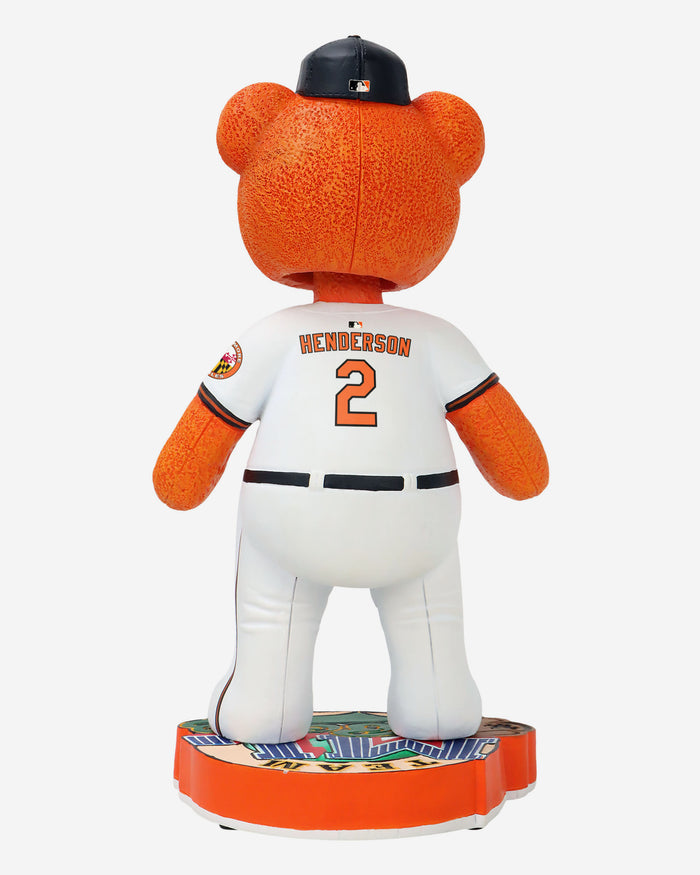 Gunnar Henderson Baltimore Orioles Team Beans Player Bear Bobblehead FOCO - FOCO.com