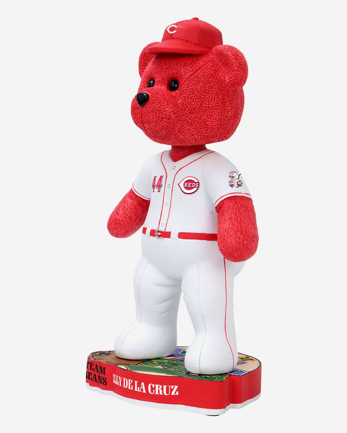 Elly De La Cruz Cincinnati Reds Team Beans Player Bear Bobblehead FOCO - FOCO.com