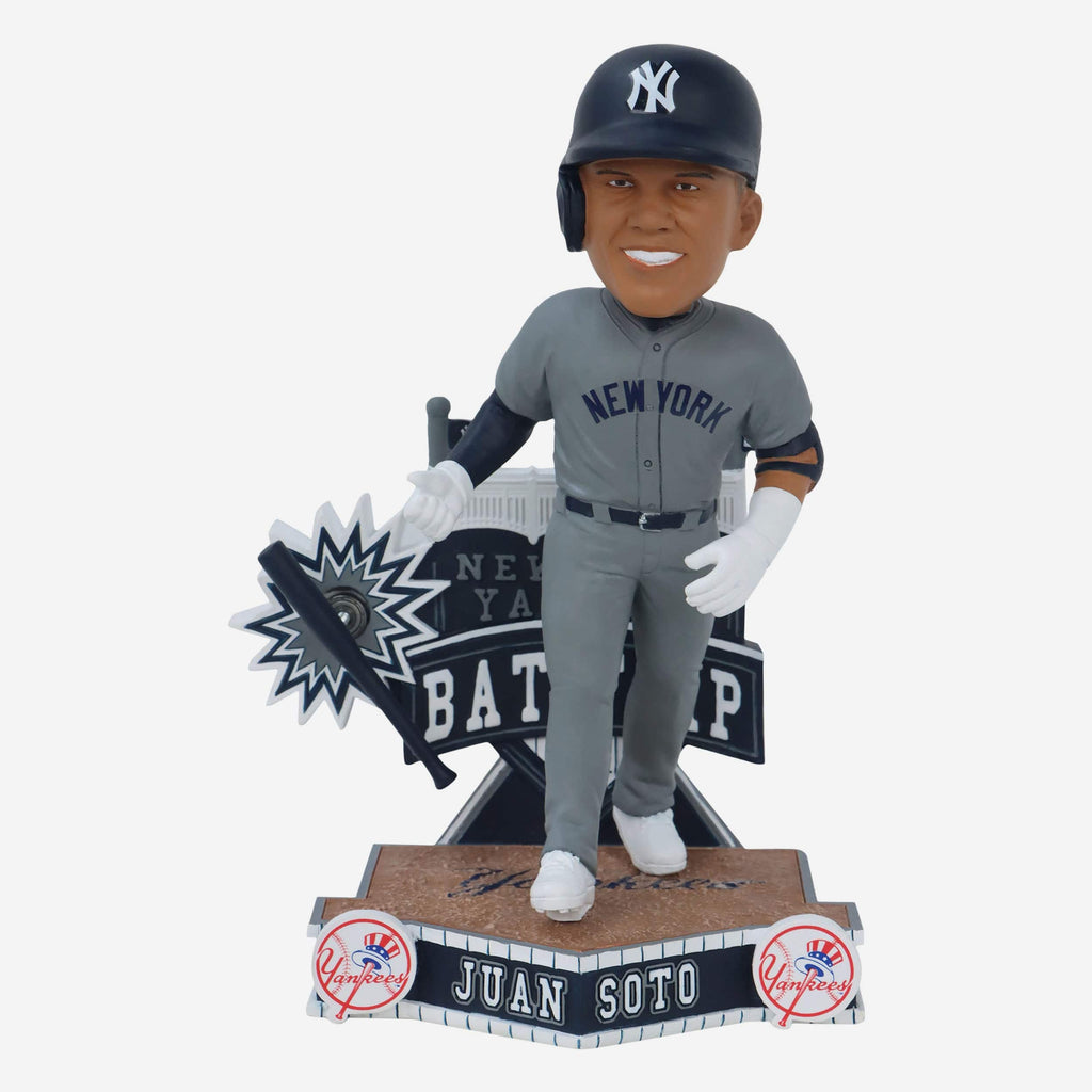 Juan Soto New York Yankees Bat Flip Gamebreaker Bobblehead FOCO - FOCO.com