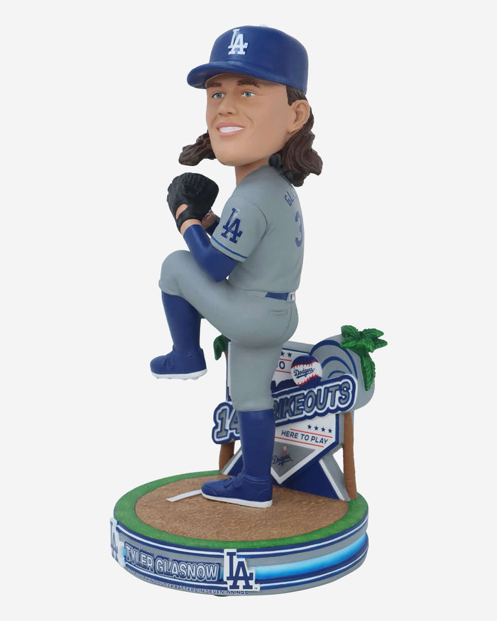 Tyler Glasnow Los Angeles Dodgers Gamebreaker Bobblehead FOCO - FOCO.com