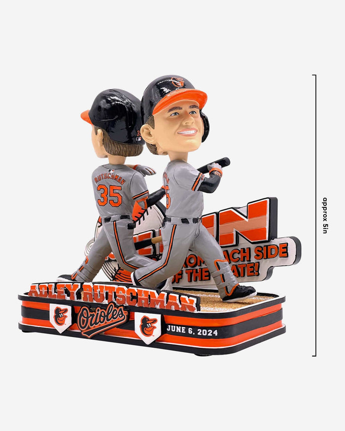 Adley Rutschman Baltimore Orioles Dual Home Run Bobblehead FOCO - FOCO.com