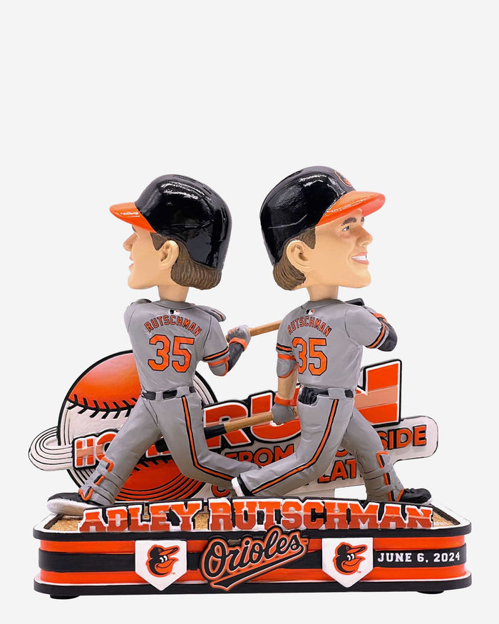 Adley Rutschman Baltimore Orioles Dual Home Run Bobblehead FOCO - FOCO.com