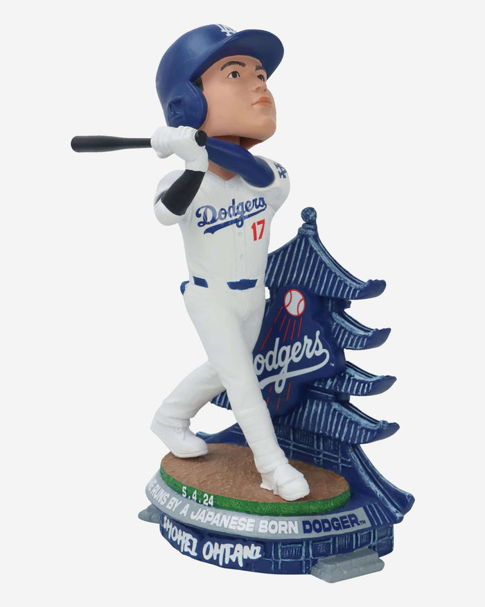 Shohei Ohtani Los Angeles Dodgers Franchise Most Home Runs By A Japanese Born Player Record Bobblehead FOCO - FOCO.com