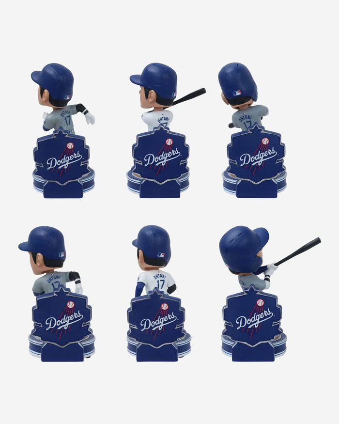 Shohei Ohtani Los Angeles Dodgers Journey to 50 Home Runs & 50 Stolen Bases Mini Bobblehead Boxed Set FOCO - FOCO.com